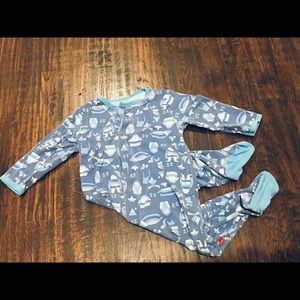 Magnetic Me 6-9 Month Modal Footie